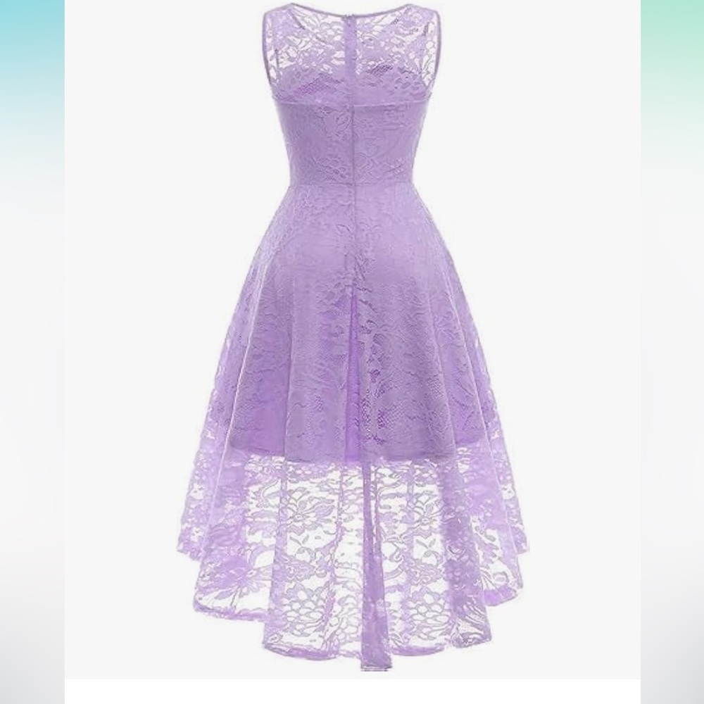 Muadress | size medium | lavender high low dress - Picture 7 of 14